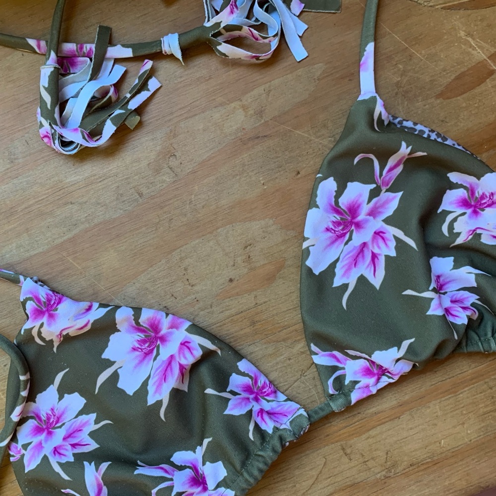 Acacia swimwear capsule aloha bikini top